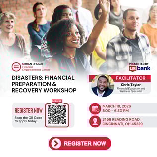 2026 FEC USB Disasters Financial Prep 3-18 Workshop Post Graphic